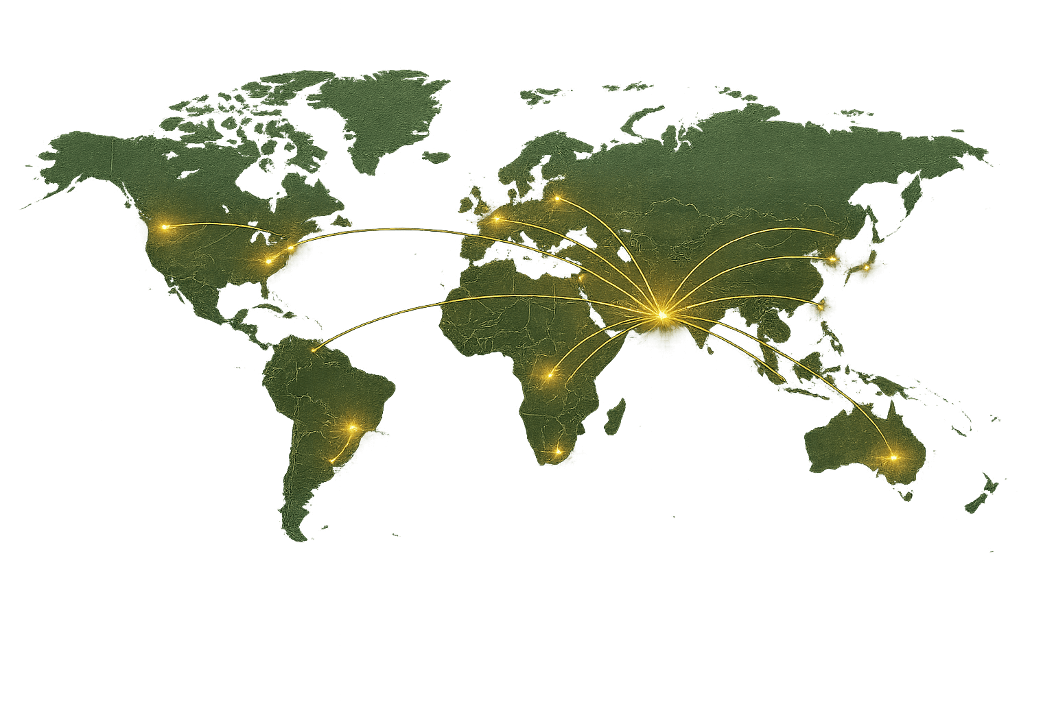 Golden Hills Food global export operations from Dubai, UAE